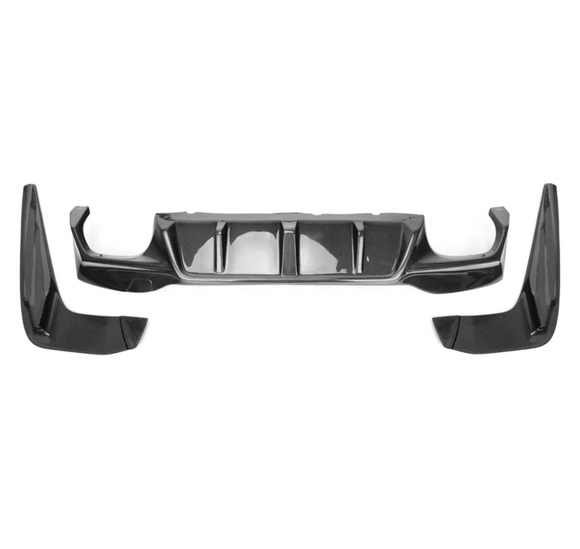 BMW F90 M5 G30 5 Series Carbon Fiber 3D Design Style Diffuser