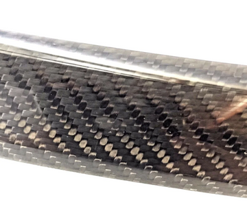 BMW F30 3 series Carbon Fiber Eyelid Headlight Trim - 0