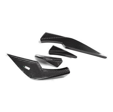 BMW G8X M3 M4 Dry Carbon V Style Canards - 0
