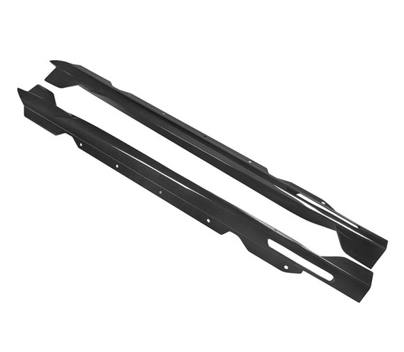 BMW G22 4 Series Carbon Fiber SQ Style Side Skirts