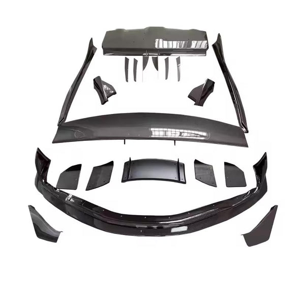 V Style Carbon Fiber Body Kit - Toyota A90 Supra