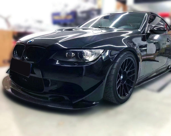 V Style Carbon Fiber Front Canards - BMW E92 / E93 M3