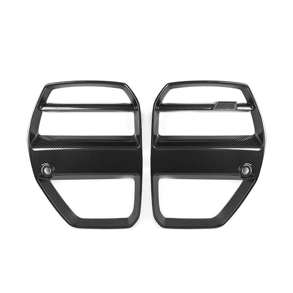 V Style Carbon Fiber Front Grilles - BMW G80 M3 & G82/G83 M4