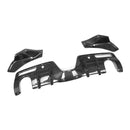 V Style Carbon Fiber Rear Diffuser - Toyota A90 Supra