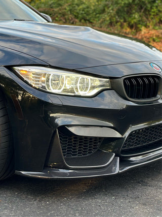 F8X M Performance Style Carbon Front Upper Splitter