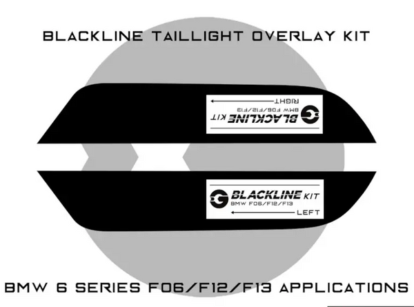 Blackline Taillight Overlay Kit - F06/F12/F13