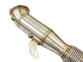 MAD B58 4.5" Catted Downpipe W/ Bracket BMW F, G Chassis & Supra - 0